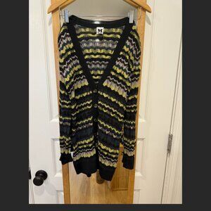 M Missoni Long Cardigan, Size 40
